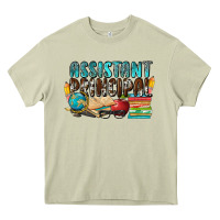 Mossy assistant principal Heavy Core Tee - NancyCooperArtShop