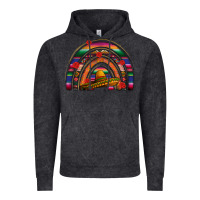 Vintage Black Mexico rainbow Vintage Hoodie - FaDigitalArtStudio
