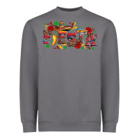 Storm fieasta with sombrero rose and pepper Heavyweight Sweatshirt - Artiststas