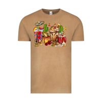 Vintage Camel Cino De Mayo coffee cups Mexico Vintage Tee - HowdyJamesFarm