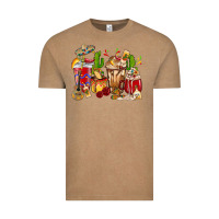 Vintage Coffee Cino De Mayo coffee cups Mexico Vintage Tee - HowdyJamesFarm