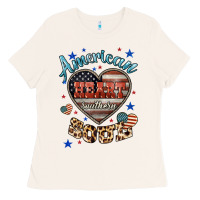 American Heart Southern Soul Ladies Tee | Teevron