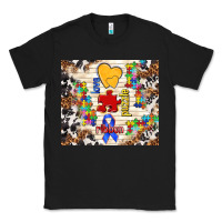 Black love puzzle ribbon Classic Tee - TumblerDesignByShophia