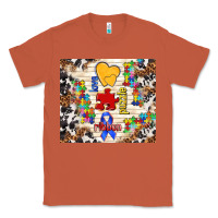 Copper love puzzle ribbon Classic Tee - TumblerDesignByShophia