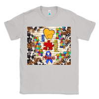 Moon Dust love puzzle ribbon Classic Tee - TumblerDesignByShophia