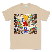 Mushroom love puzzle ribbon Classic Tee - TumblerDesignByShophia
