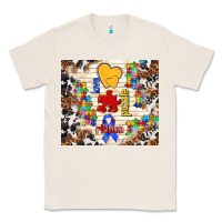 Natural love puzzle ribbon Classic Tee - TumblerDesignByShophia