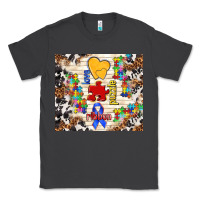 Smoke love puzzle ribbon Classic Tee - TumblerDesignByShophia