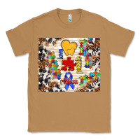 Toasted Coconut love puzzle ribbon Classic Tee - TumblerDesignByShophia