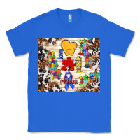 True Royal love puzzle ribbon Classic Tee - TumblerDesignByShophia