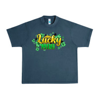 Midnight Navy lucky mini st patricks Urban Heavy Tee - HowdyJamesFarm