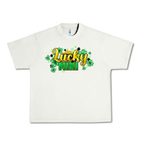Pistachio lucky mini st patricks Urban Heavy Tee - HowdyJamesFarm