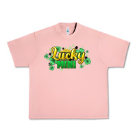 Salmon lucky mini st patricks Urban Heavy Tee - HowdyJamesFarm
