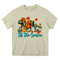 Mossy T- Rex Tis The Season Heavy Core Tee - RanaPortraitStore