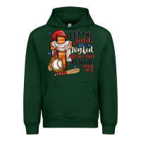Forest Green let the field be joyful and all that is in it Urban Hoodie - JahusDesignShop