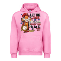 Fuchsia Pink let the field be joyful and all that is in it Urban Hoodie - JahusDesignShop