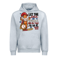 Heather Grey let the field be joyful and all that is in it Urban Hoodie - JahusDesignShop