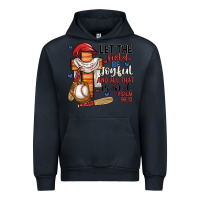 Navy let the field be joyful and all that is in it Urban Hoodie - JahusDesignShop