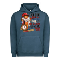 Pigment Midnight Navy let the field be joyful and all that is in it Urban Hoodie - JahusDesignShop