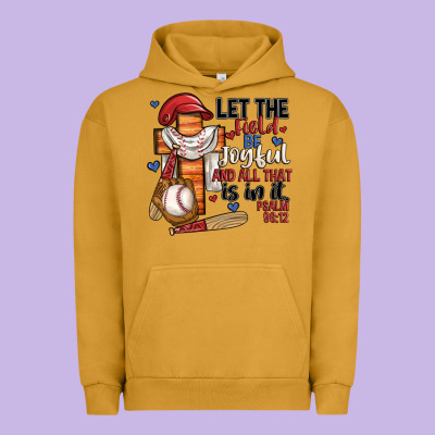 Let The Field Be Joyful And All That Is In It Urban Hoodie Designed By Jahusdesignshop