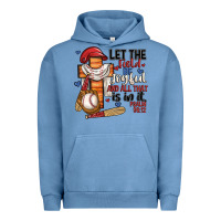 Pigment Pebble Blue let the field be joyful and all that is in it Urban Hoodie - JahusDesignShop