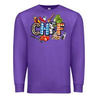 Purple chef Premium Sweatshirt - AdoDesignShop