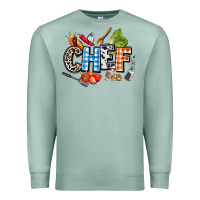 Seafoam chef Premium Sweatshirt - AdoDesignShop