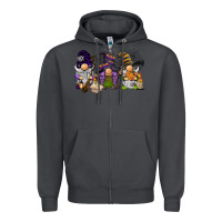 Smoke halloween gnomies Zipper Hoodie - BarkalooDesign