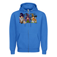 True Royal halloween gnomies Zipper Hoodie - BarkalooDesign