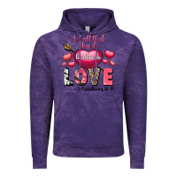 Cloud Purple Let all that you do be in love Valentine's Day Vintage Hoodie - FaDigitalArtStudio