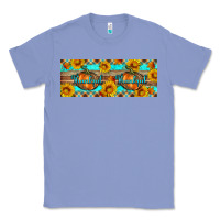 Colony Blue Thankful Pumpkin Classic Tee - Artiststas