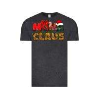 Vintage Black Mama claus mother's day Vintage Tee - HowdyJamesFarm