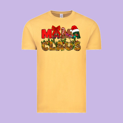 Mama Claus Mother's Day Vintage Tee Designed By Howdyjamesfarm