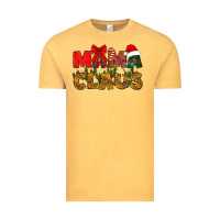 Vintage Mustard Mama claus mother's day Vintage Tee - HowdyJamesFarm