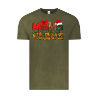 Vintage Olive Mama claus mother's day Vintage Tee - HowdyJamesFarm