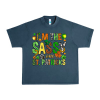 Midnight Navy I'm the sassy one St. Patrick's Urban Heavy Tee - HowdyJamesFarm