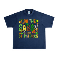 Navy I'm the sassy one St. Patrick's Urban Heavy Tee - HowdyJamesFarm