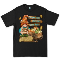 Black Pumpkin patch hayrides and corn maze Premium Tee - NancyCooperArtShop