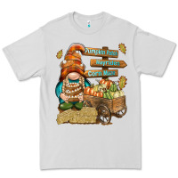 Dove Grey Pumpkin patch hayrides and corn maze Premium Tee - NancyCooperArtShop