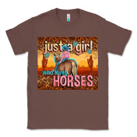 Chestnut just a girl who loves horses Classic Tee - TumblerDesignByShophia
