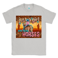 Moon Dust just a girl who loves horses Classic Tee - TumblerDesignByShophia