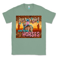 Sage just a girl who loves horses Classic Tee - TumblerDesignByShophia