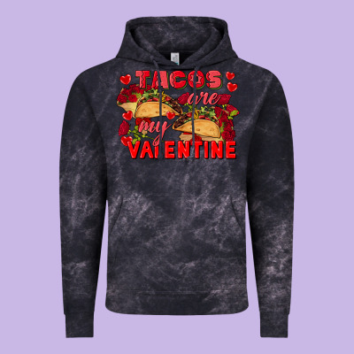 Tacos Are My Valentine Valentine's Day Vintage Hoodie Designed By Fadigitalartstudio