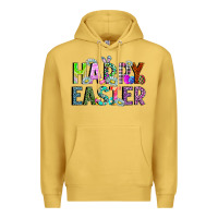 Antique Gold Happy Easter Premium Hoodie - CowhideDigitalArt