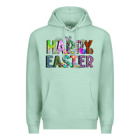 Seafoam Happy Easter Premium Hoodie - CowhideDigitalArt