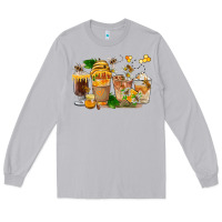 Moon Dust Honey Bee Coffee Cups Long Sleeve Tee - FaDigitalArtStudio
