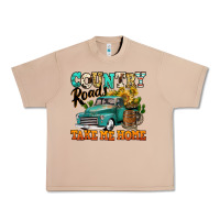 Burro country roads take me home vintage truck Urban Heavy Tee - Jasminsmagicworld