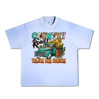 Grape Ice country roads take me home vintage truck Urban Heavy Tee - Jasminsmagicworld