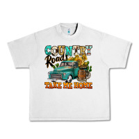 Lunar Rock country roads take me home vintage truck Urban Heavy Tee - Jasminsmagicworld
