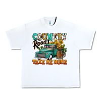 White country roads take me home vintage truck Urban Heavy Tee - Jasminsmagicworld